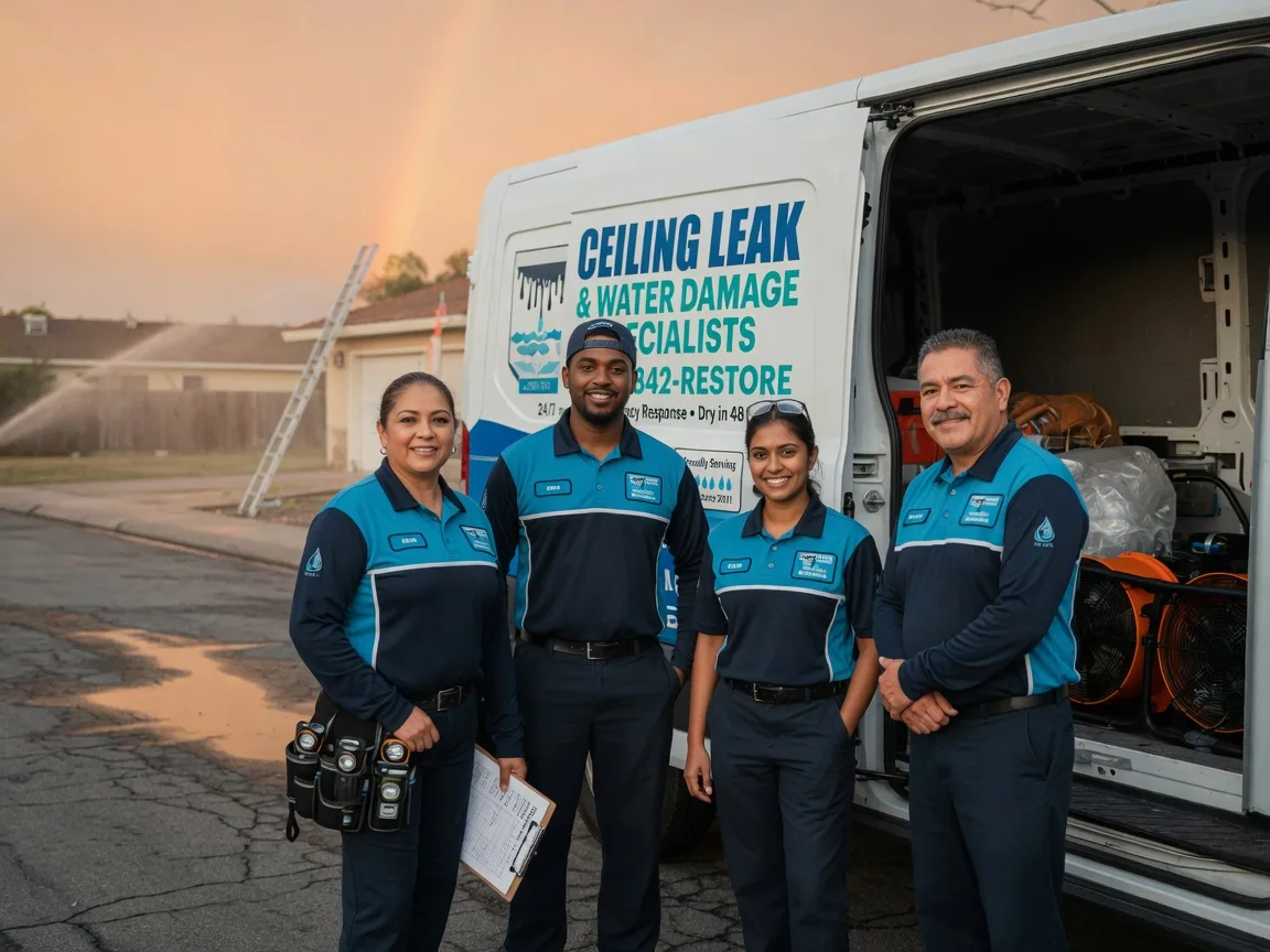 Ceiling Leak Cleanup company in Charlotte, NC