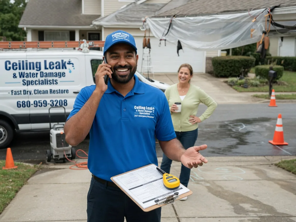 Ceiling Leak Cleanup Charlotte, NC FAQs