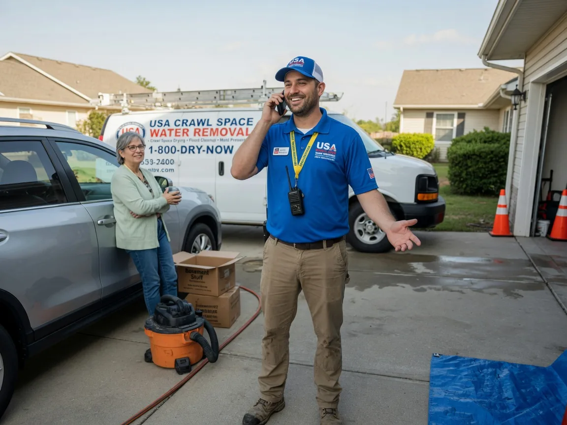 Crawl Space Water Removal Charlotte, NC FAQs